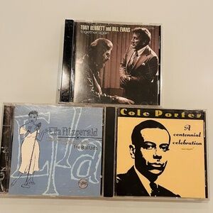 Tony Bennett, Ella Fitzgerald, Cole Porter 3 CD Collection